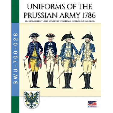 Uniforms of the Prussian army 1786