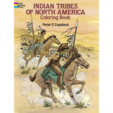 Indian Tribes of North America Coloring Book