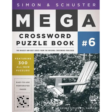 Simon & Schuster Mega Crossword Puzzle Book #6
