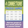 4 Connections Puzzle Games: Find four groups of four words joined by a common theme!