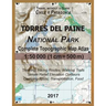 2017 Torres del Paine National Park Complete Topographic Map Atlas 1: 50000 (1cm = 500m) Travel without a Guide Chile Patagonia Trekking, Hiking Route