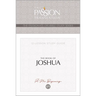 Tpt the Book of Joshua: 12-Lesson Study Guide