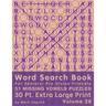 Word Search Book For Seniors: Pro Vision Friendly, 51 Missing Vowels Puzzles, 30 Pt. Extra Large Print, Vol. 28