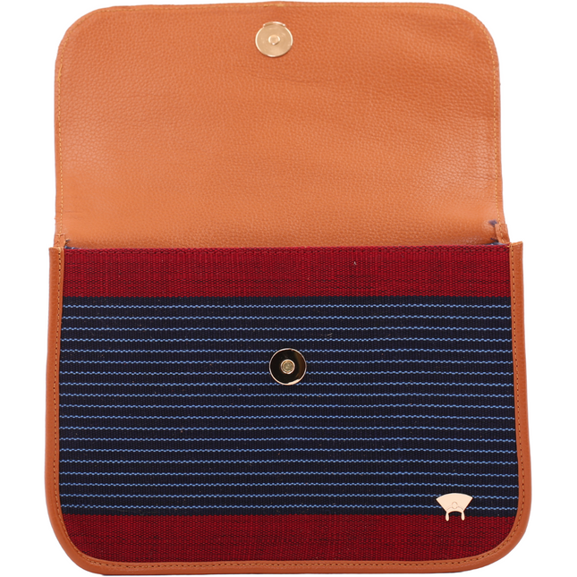 Tola Maiden Shoulder Bag - Red & Blue by Olori