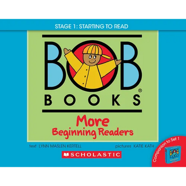 Bob Books - More Beginning Readers Hardcover Collection of 12 Stories Decodable Phonics Stories, Ages 4 and Up, Kindergarten (Stage 1: Starting to Rea