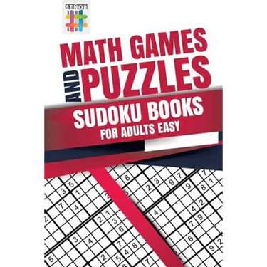 Math Games and Puzzles Sudoku Books for Adults Easy
