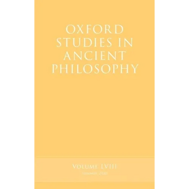 Oxford Studies in Ancient Philosophy, Volume 58