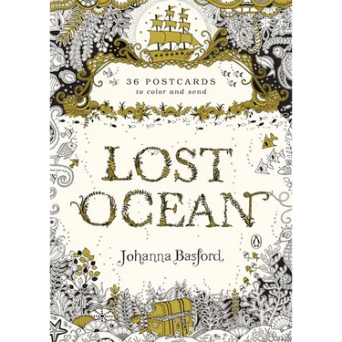 Lost Ocean: 36 Postcards to Color and Send