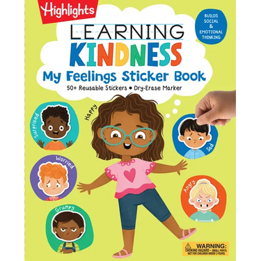 Learning Kindness My Feelings Sticker Book