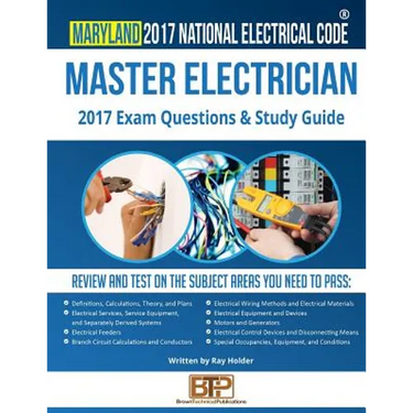 Maryland 2017 Master Electrician Study Guide