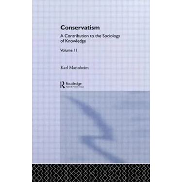 Conservatism: Intro Sociol V11