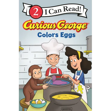 Curious George Colors Eggs