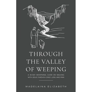 Through the Valley of Weeping: A 30-Day Devotional Guide On Walking With Jesus Through Grief, Loss and Pain