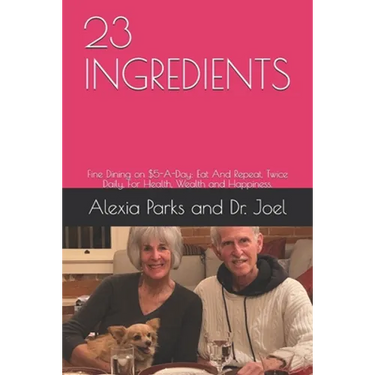 23ingredients: Eat And Repeat, Twice Daily, For Health, Wealth and Happiness.