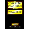 The Corrected King James Version: Whole Bible