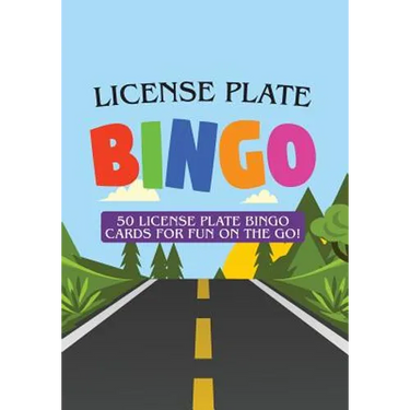 License Plate Bingo: 50 License Plate Bingo Cards for Fun on the Go!