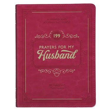 Gift Book 199 Prayers for My Husband Faux Leather