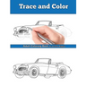 Trace and Color: Classic British Cars: Adult Activity Book