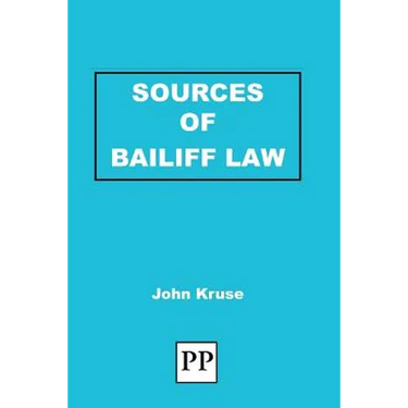 Sources of Bailiff Law