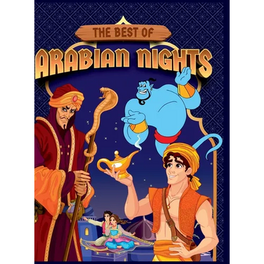 The Best of Arabian Nights: English Short Stories with Colourful PicturesStory Book for KidsBedtime Children Story Book