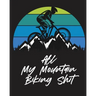 All My Mountain Biking Shit: Biking Logbook Cycling Nature Outdoor Activity Athlete Racing