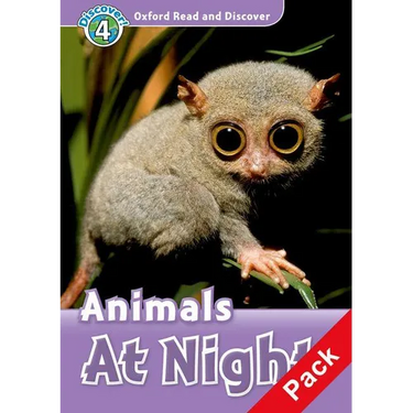 Read and Discover Level 4 Animals at Night Audio CD Pack