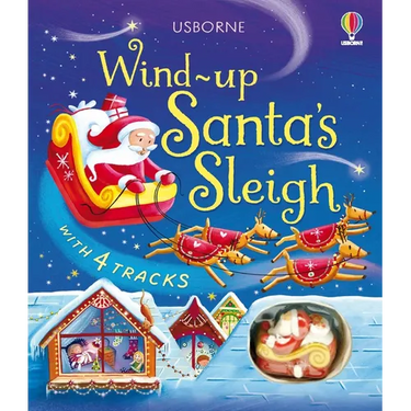 Wind-Up Santa's Sleigh