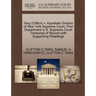 Tang (Clifton) V. Appellate Division of New York Supreme Court, First Department U.S. Supreme Court Transcript of Record with Supporting Pleadings