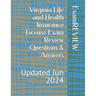 Virginia Life and Health Insurance License Exam Review Questions & Answers