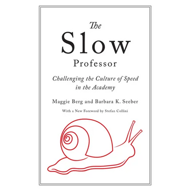 The Slow Professor: Challenging the Culture of Speed in the Academy