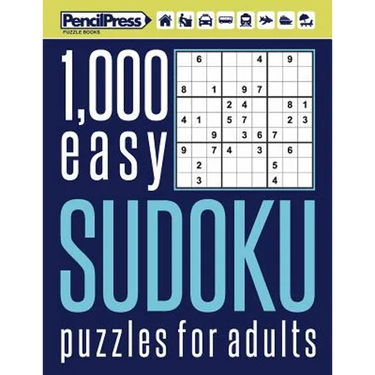 1000 easy Sudoku puzzles book for adults: Puzzle book for adults easy 1,000+ by