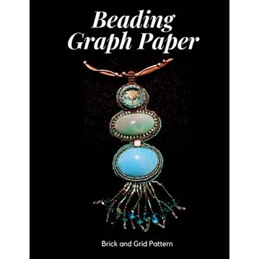 Beading Graph Paper - Brick and Grid Pattern: 8.5 x 11" Graph Paper for Beading Patterns / Beading Grid Paper / Seed Beading Graph Paper / Delica Bead