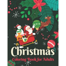Christmas coloring book for adults: Easy & Big Coloring Books Adults and Teenagers to Color in Peace and Relaxation 50 unique design