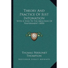 Theory And Practice Of Just Intonation: With A View To The Abolition Of Temperament (1850)