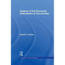 Aspects of the Economic Implications of Accounting