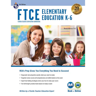 FTCE Elementary Education K-6 Book + Online