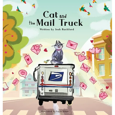 Cat and the Mail Truck