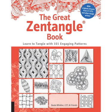 The Great Zentangle Book: Learn to Tangle with 101 Favorite Patterns