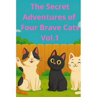 The Secret Adventures of Four Brave Cats Vol. 1: A Funny Chapter Book for Kids Ages 6-10 About Friendship, Mystery, and Courage