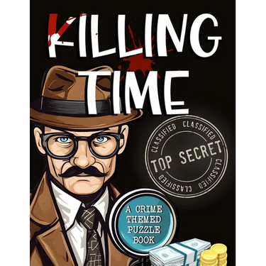 Killing Time - Crime Theme Puzzle Book: The Blue Coconut Mini Mysteries & Crime Themed Puzzles