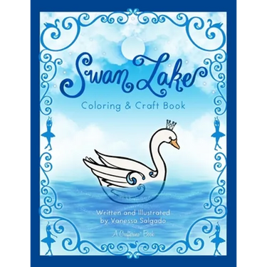Swan Lake Coloring & Craft Book