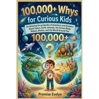 100,000+ Whys for Curious Kids: An Amazing Encyclopedia of Questions and Answers About Science, Animals, Space, Nature, History, and the World Around
