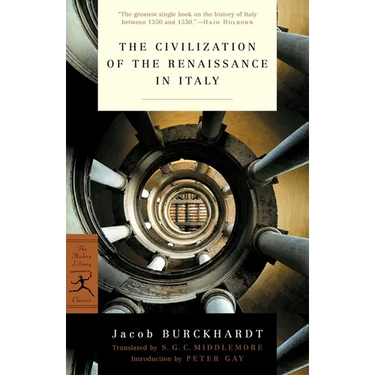 The Civilization of the Renaissance in Italy