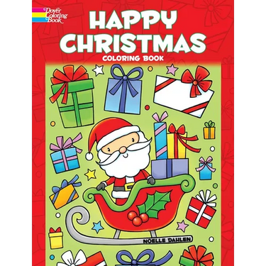 Happy Christmas Coloring Book