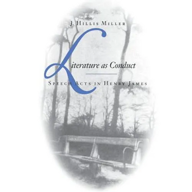 Literature as Conduct: Speech Acts in Henry James