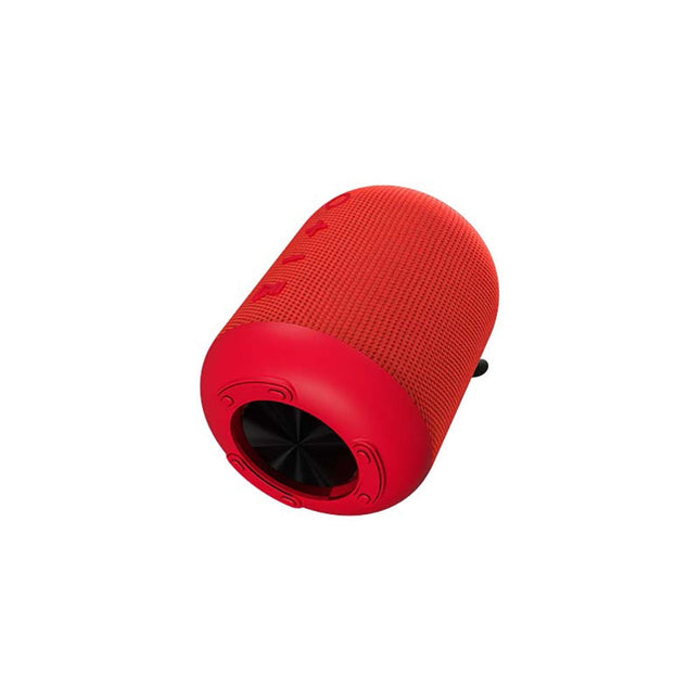 Klipxtreme Speaker Bluetooth 5.0 Titan 12W (2x 6W) TWS IPX7 Waterproof 17Hr Playback Mic - Red by Level Up Desks