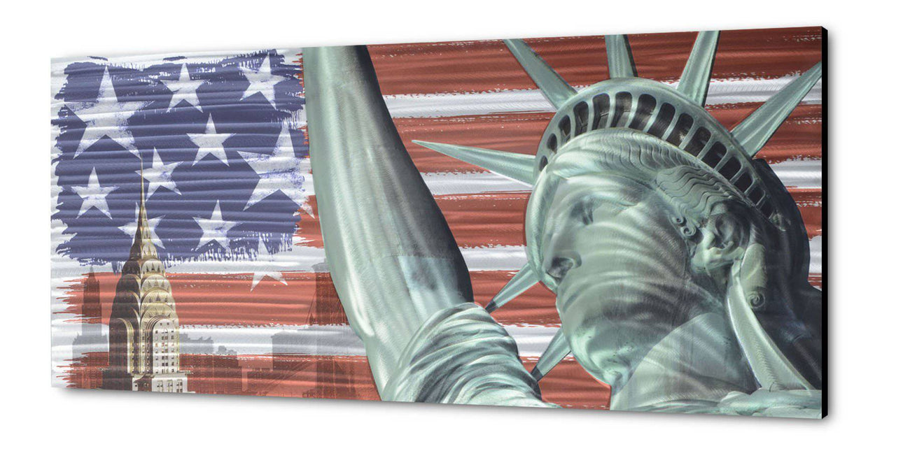 America's Pride and Beauty Metal Wall Art by Peterson Housewares & Artwares
