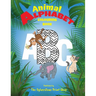 Animal Alphabet Colouring Book: Children's colouring book - learning the ABC with fun