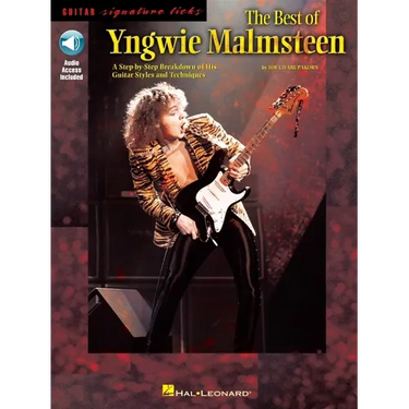 The Best of Yngwie Malmsteen a Step-By-Step Breakdown of His Guitar Styles and Techniques - Book/Online Audio