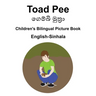 English-Sinhala Toad Pee/ගෙම්බි මුත්රා Children's Bilingual Picture Book